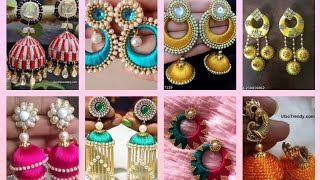 Hand Made Thread Earrings #earrings #threadjewellery #youtube #trending #viral