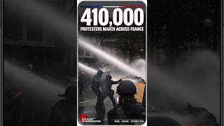 Around 410,000 people took part in a new round of protests across France