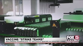 Walgreens 'strike teams' to vaccinate seniors in assisted living