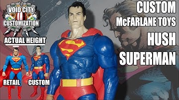 Custom McFarlane Toys  HUSH SUPERMAN Action Figure