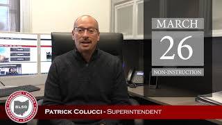 March Superintendent's Message