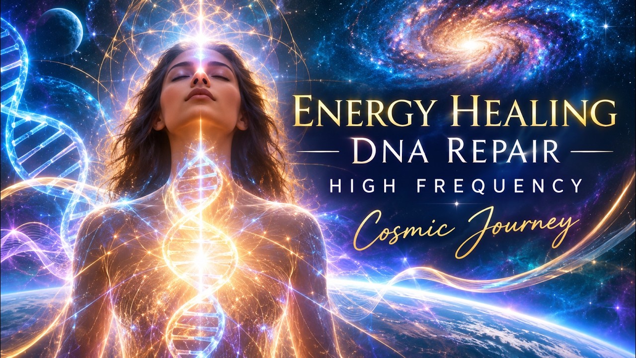 ENERGY HEALING • DNA ACTIVATION • HIGH FREQUENCY • COSMIC JOURNEY - YouTube