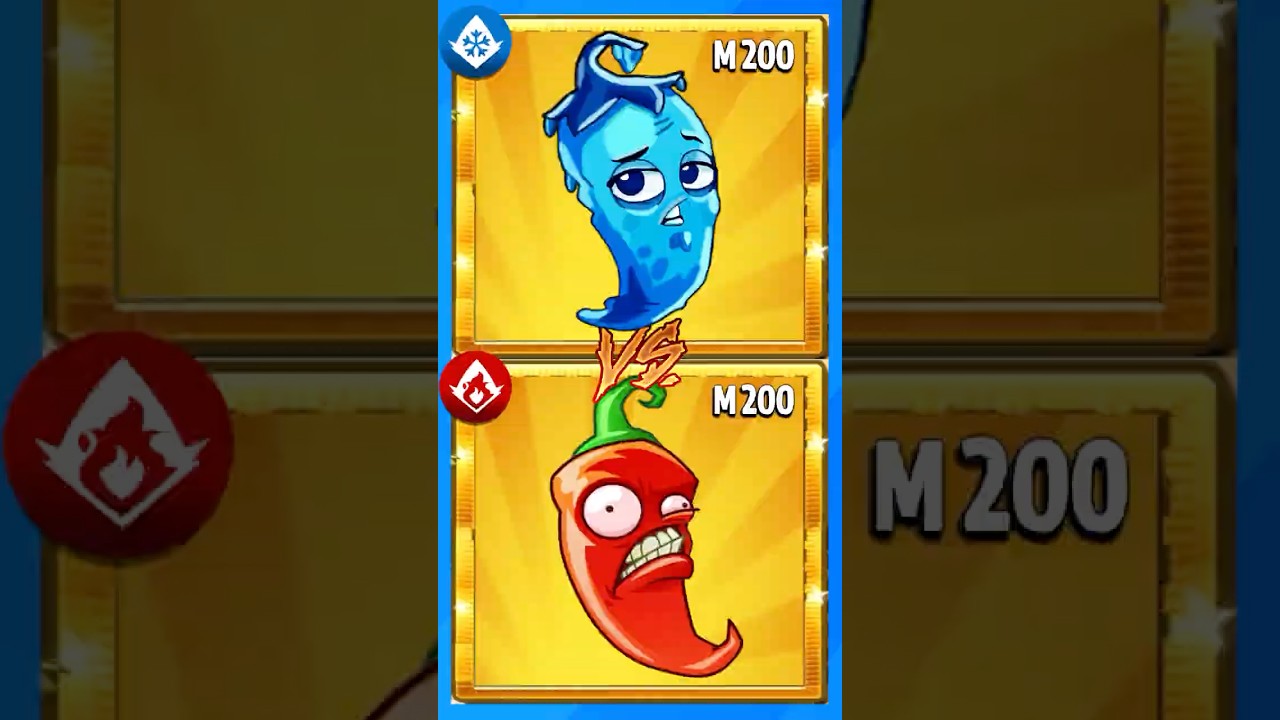 PvZ2 Compare - Chilly Pepper vs. Jalapeno #Shorts #pvz #pvz2
