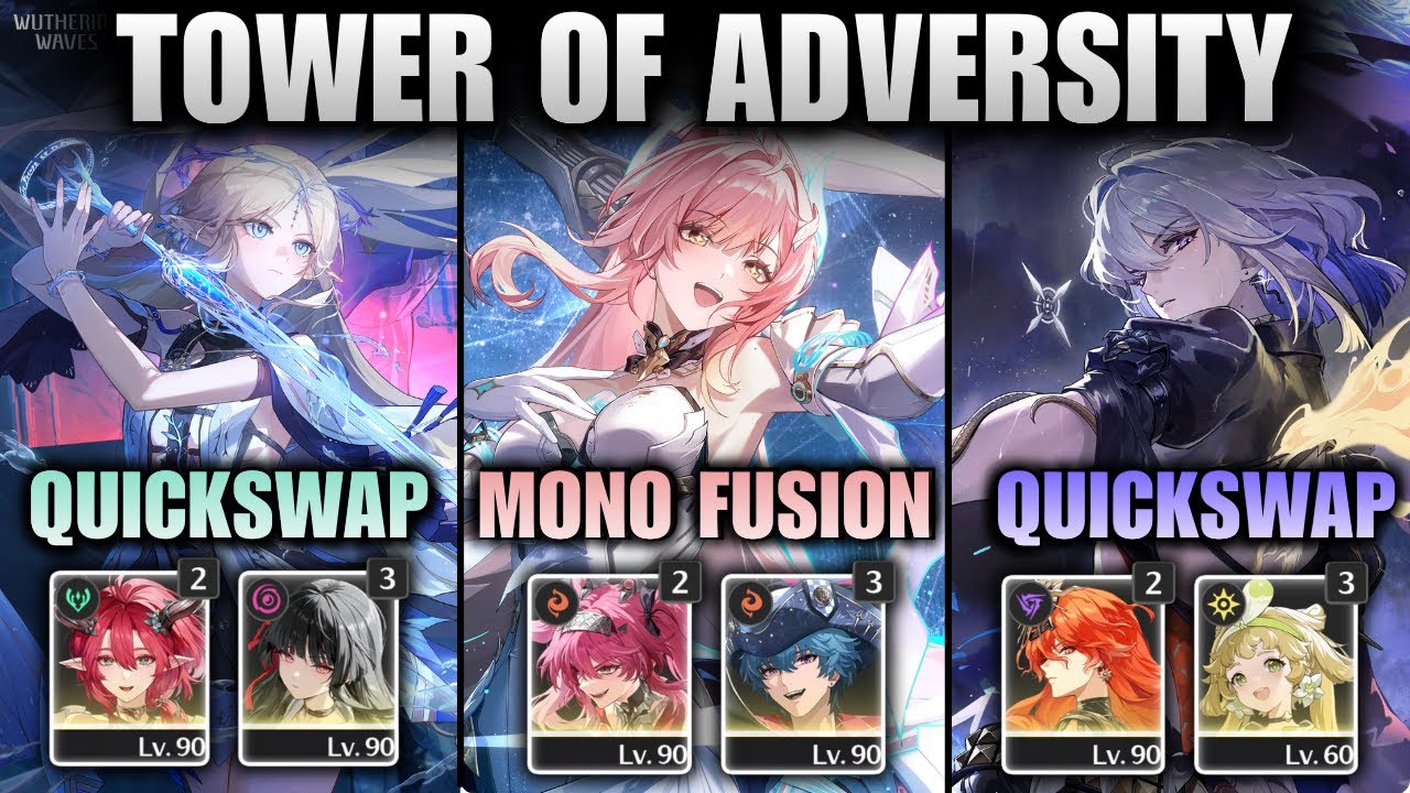 NEW ToA 3.1 (Full Clear) \ Cartethyia - Aemeath Mono Fusion - Galbrena & Augusta \ Wuthering Waves