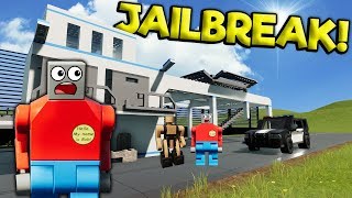 Lego City Jailbreak Heist  Brick Rigs Roleplay Gameplay  Lego Police Jailbreak