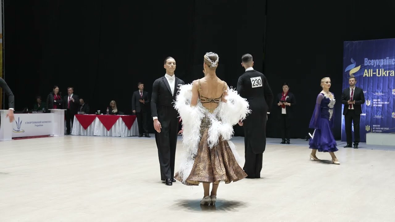 WDSF Ukrainian Championship Standard. Quickstep. Kyiv, Unbreakable Ukraine 2022