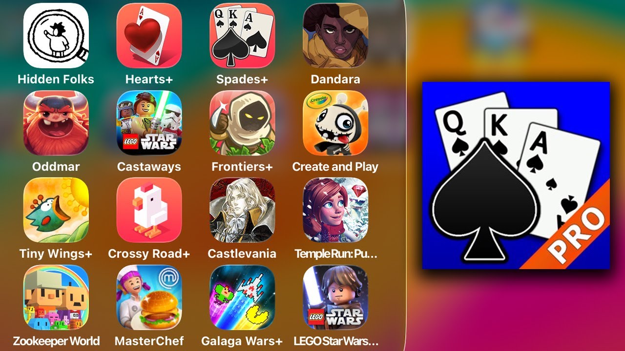 Spades Card Game+ — классическая карточная игра (Apple Arcade). Обзор игрового процесса (iOS/iPadOS)