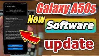 Samsung Galaxy A50s New Software update and new security patch update | November update screenshot 2