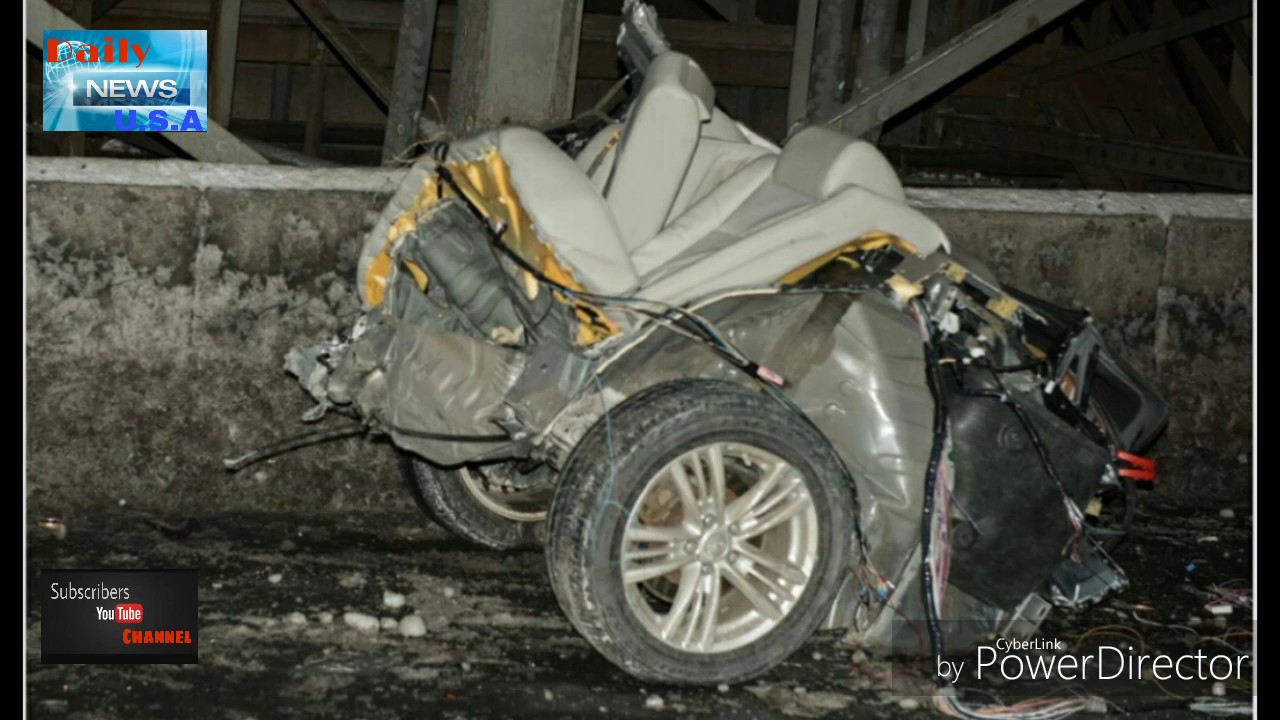 Passenger dies after drunk driver crashes on Williamsburg Bridge - YouTube