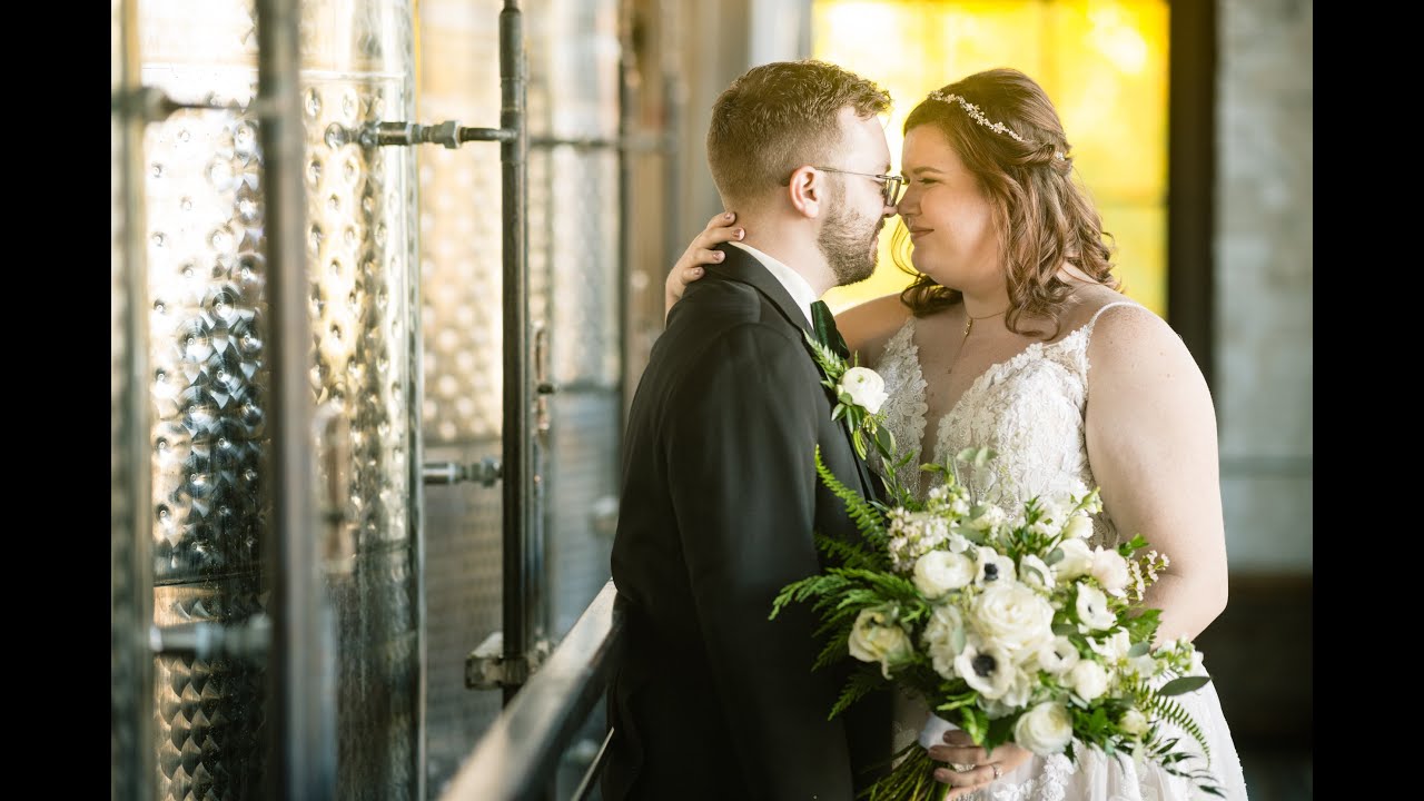 Emily + Josh - Wedding At Journeyman Distillery
