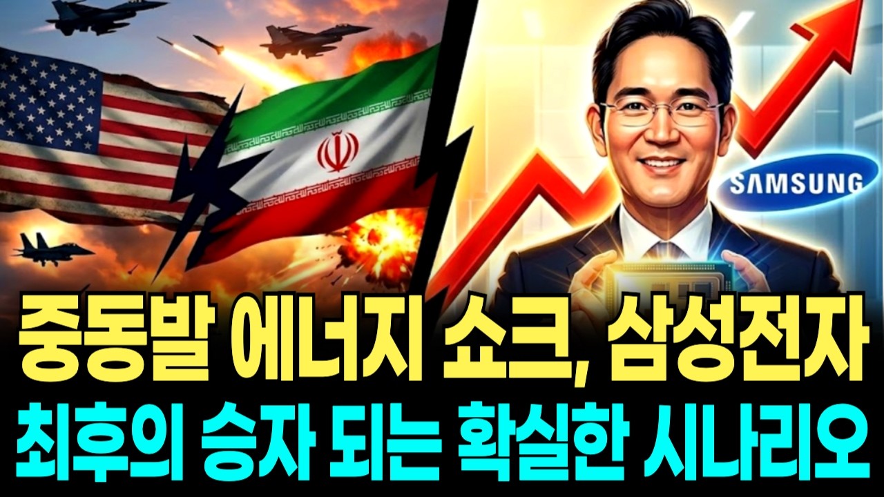 유가 환율 폭등 가능성! 삼성전자가 유리한 3가지 시나리오 (미국·이란 무력 충돌)