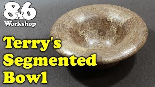 Terry&#39;s Bowl Segmented Woodturning -70 Year Story of Love
