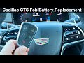 Cadillac CTS How to replace key fob battery / 2019