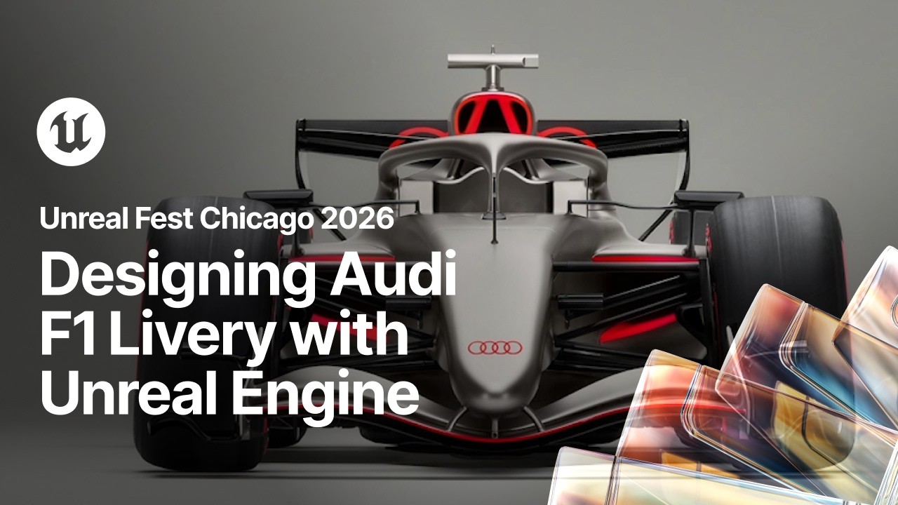 Audi F1—Designing Livery with the Power of Unreal Engine | Unreal Fest Chicago 2026