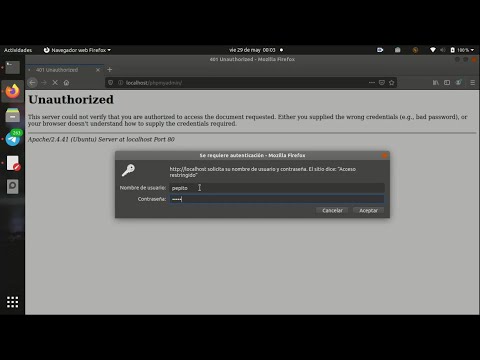 Video: ¿Cómo protejo phpMyAdmin?