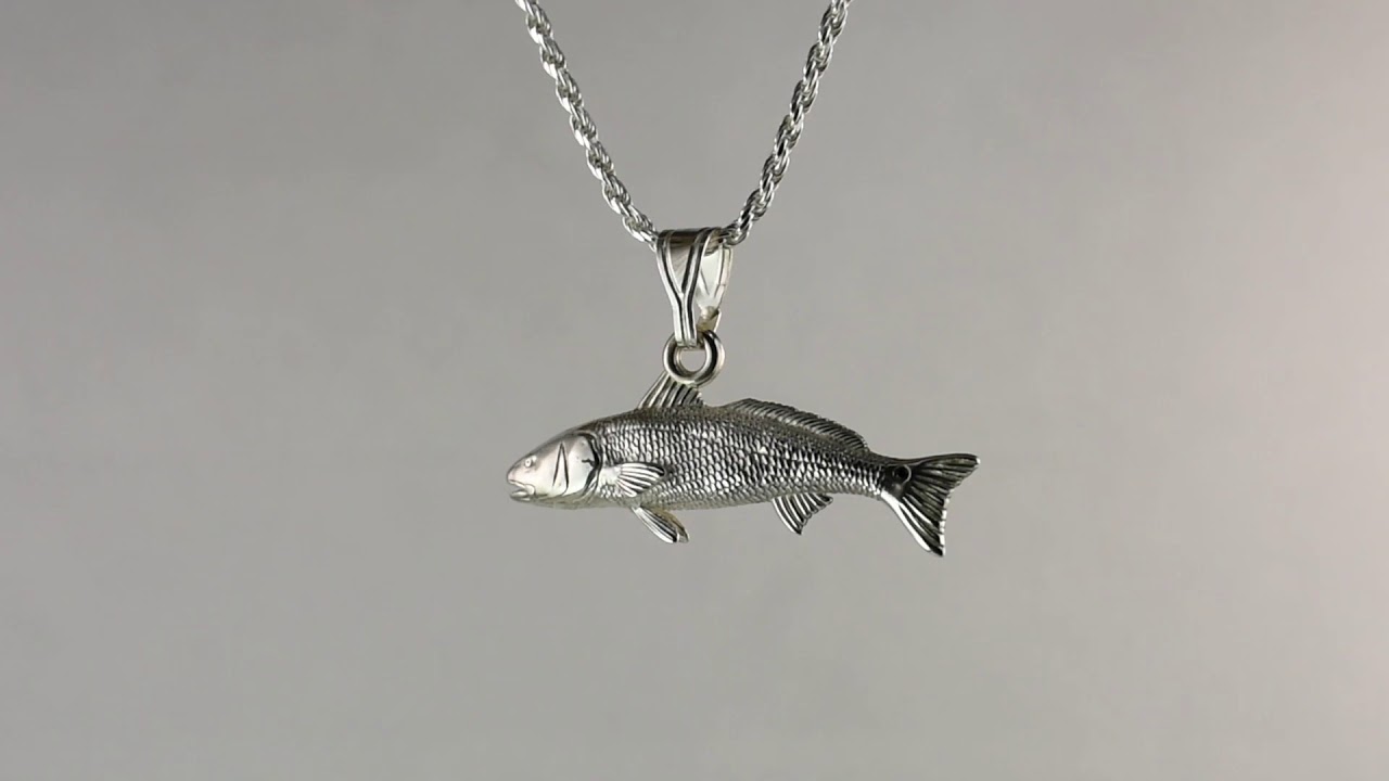 Redfish Pendant - Large – Sea Shur Jewelry