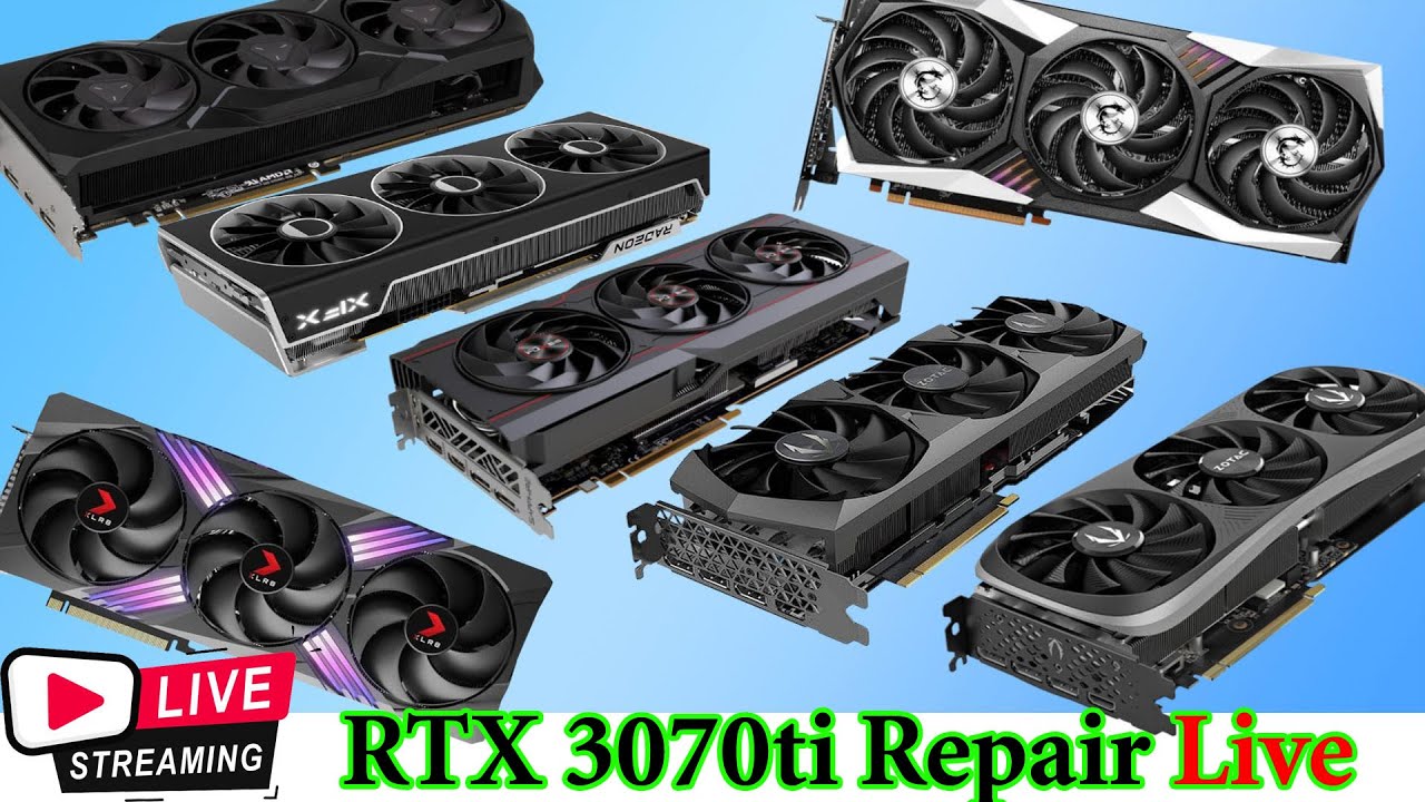 Graphics Card Repair Live | Mix RTX GPU Repair - YouTube