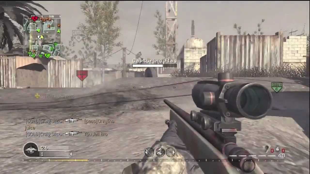 COD4 82 Kill M40A3 Gameplay & Future Montages