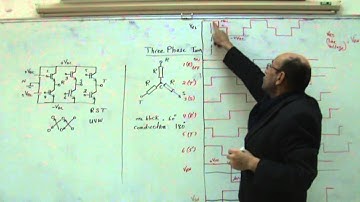 Inverters, Part IV:  Stepwave 3 phase inverter at 180 degree conduction, 6/1/2013