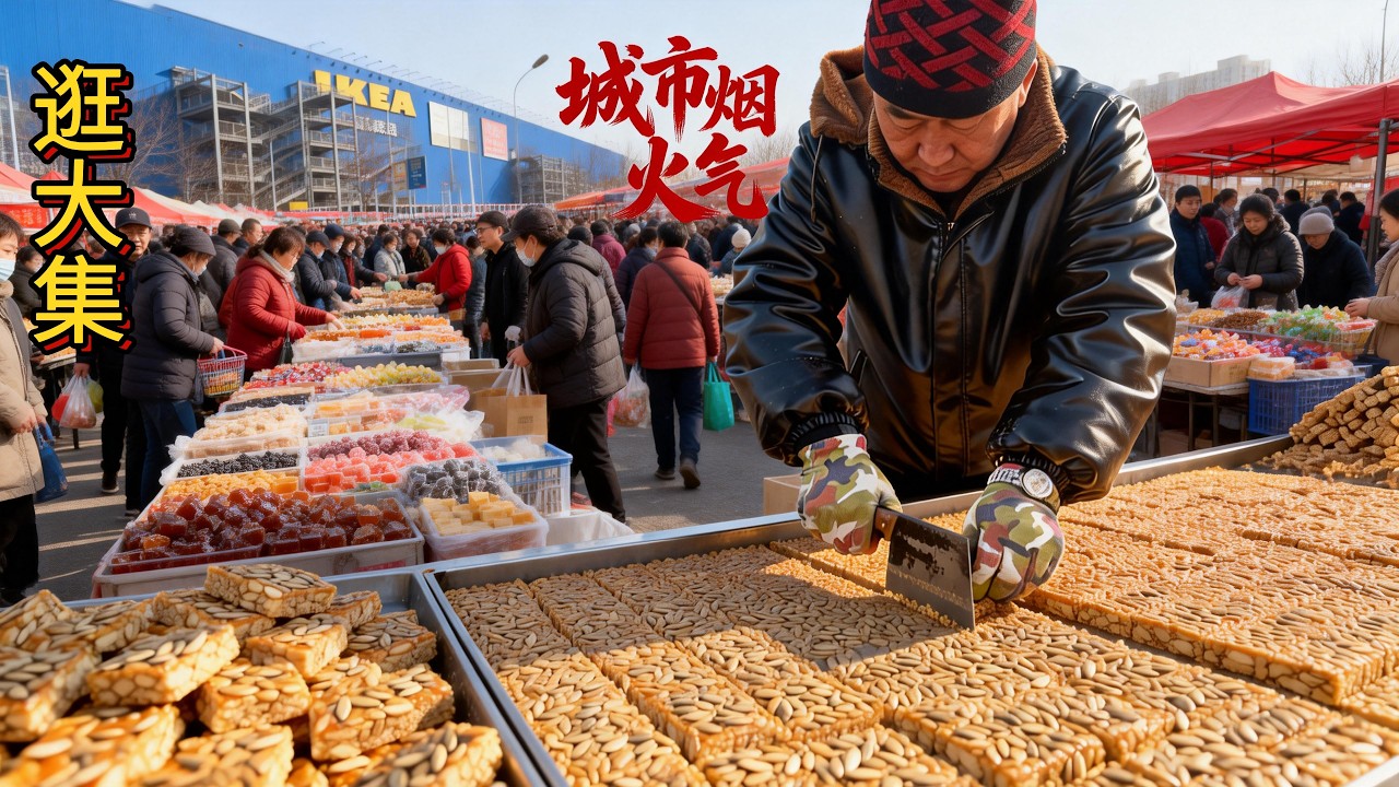 「中國天津集市」年味觸手可及，沈浸式逛大集，把年貨和快樂全抱走