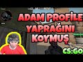 RAMMUS53 EKİPLE CS GO REKABETÇİ (ADAM PROFİLE YAPRAĞINI KOYMUŞ)