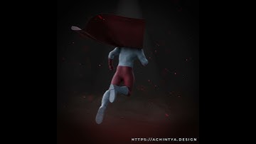 Omni-Man - 3D Model with J. K. Simmons - Created in Blender