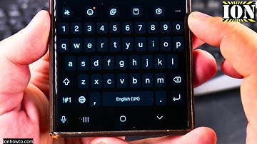 How to Enable Swipe Typing on Samsung Android Keyboard