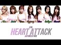 AOA (에이오에이) - Heart Attack (Japanese Ver) Kan/Rom/Eng Color Coded Lyrics