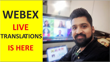Webex Real time translations | all new webex |