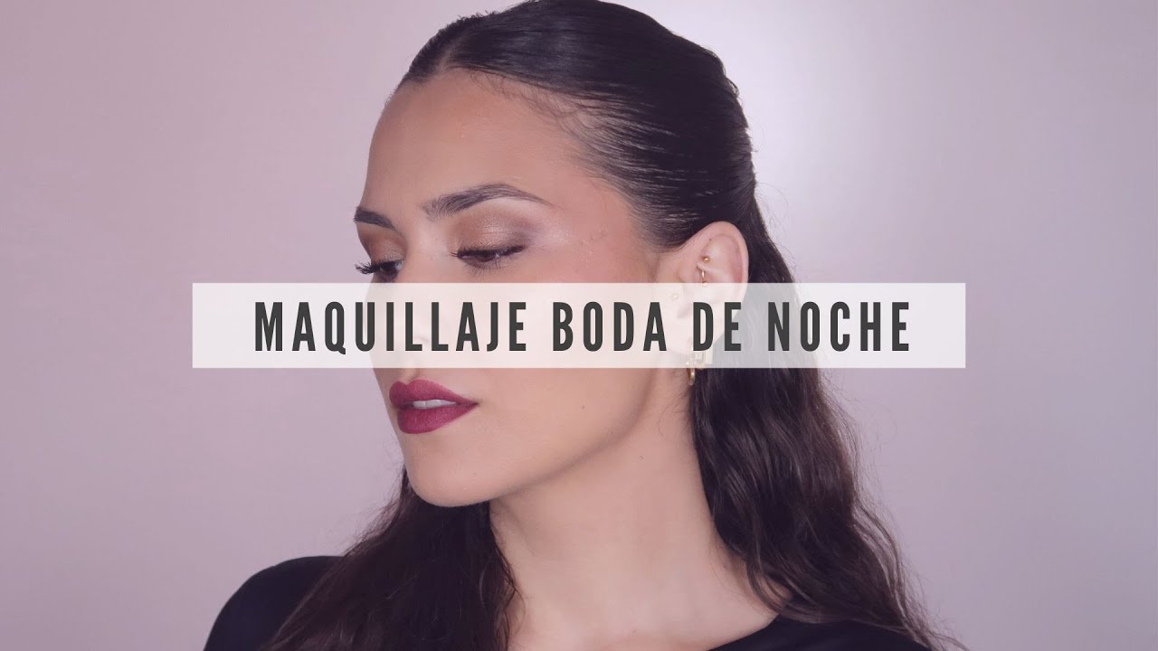 Tutorial MAQUILLAJE para BODA DE NOCHE 💍😍 Labios potentes 💋