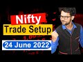 Nifty Best Trade Setup Tomorrow, Nifty Prediction for Intraday on 24 June 2022