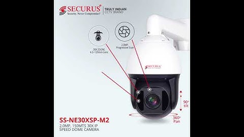 Featured PAN TILT Camera | Securus Brand