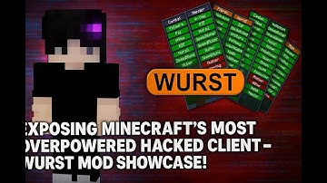 How to Install & Use Wurst Hack Client in Minecraft (Full Tutorial)