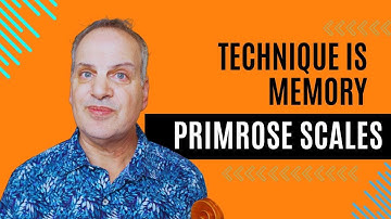Technique is Memory for viola by William Primrose: The best scale routine for viola