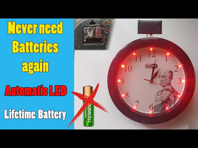 Diy Solar System Clock