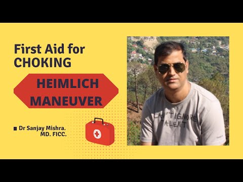 First Aid for Choking - Heimlich Maneuver