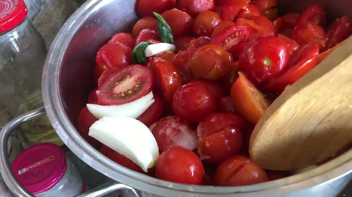 Conserva di pomodoro 🍅