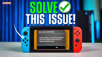 Los de Nintendo Switch-foutcode 2813 nu op!