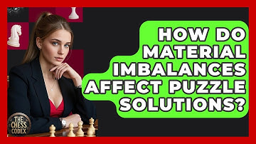 How Do Material Imbalances Affect Puzzle Solutions? - The Chess Codex