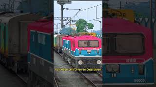 WAG9 Attaches to Humsafar Express | Train Simulator | Train Game Shorts | Railway #train #gaming