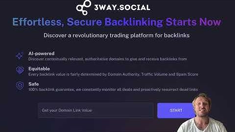 Build Smarter Backlinks with 3way.Social 🚀 | AI-Powered, Safe & Fair Link Building