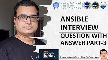 Ansible .. Interview Question with Answer Part-3 #Ansible #DevOps @AlokKumar