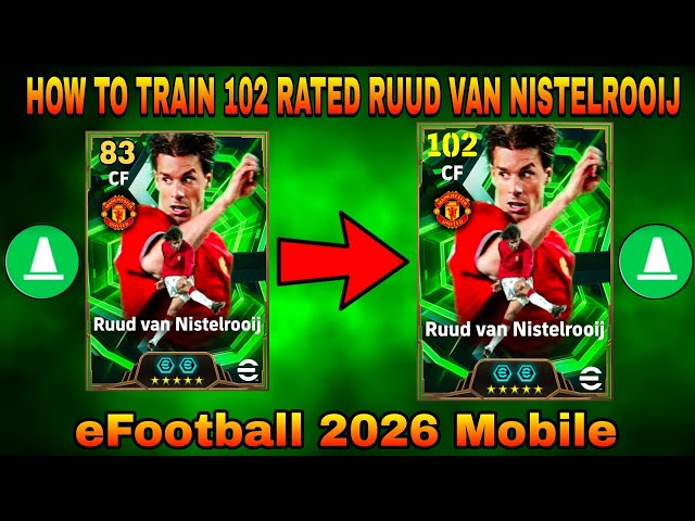 How To Train 102 Rated Free Epic Ruud Van Nistelrooij 🔥😱 In