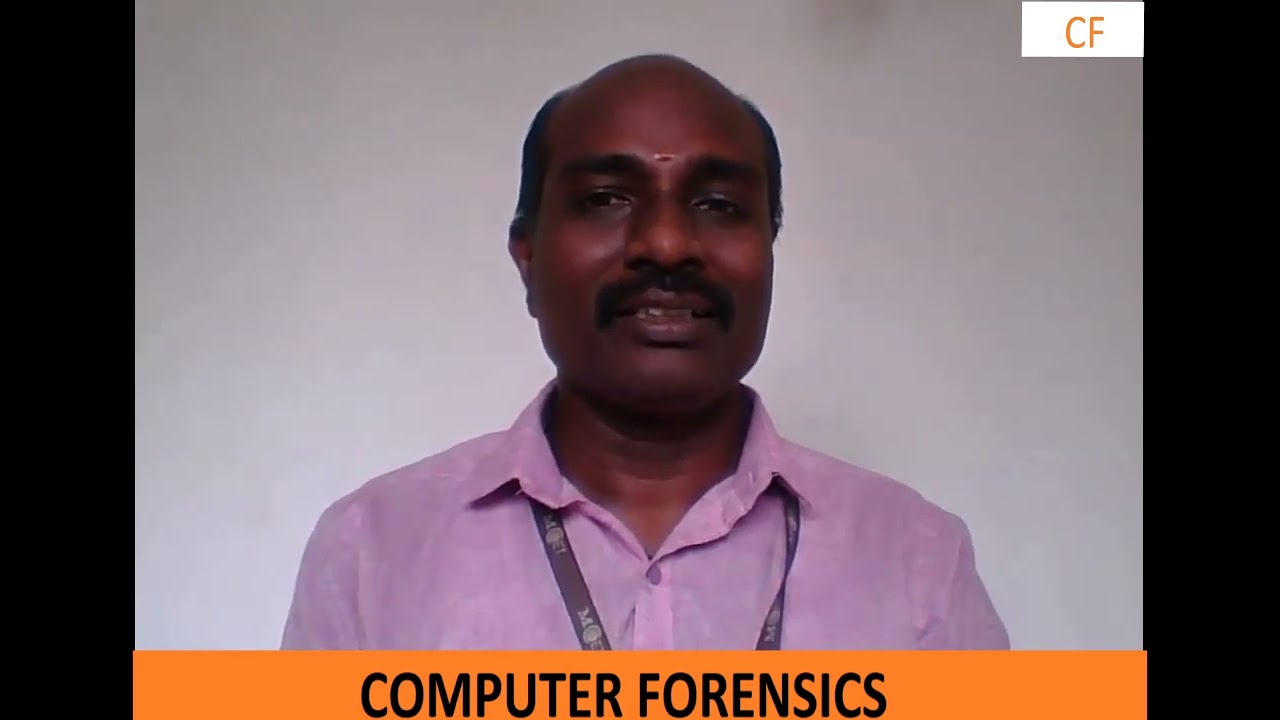 U2 S7 Computer Forensics Operating Systems By Dr  N  Senthil Madasamy