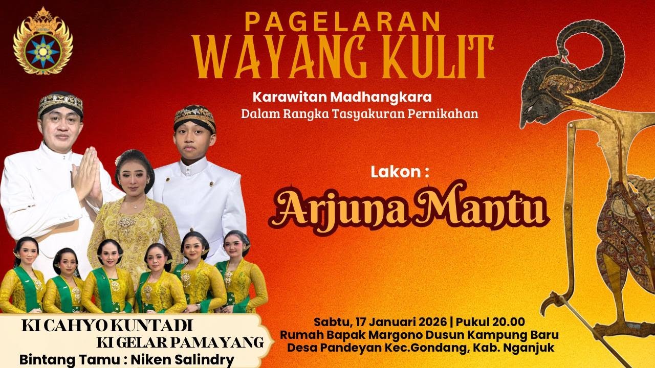 [LIVE] WAYANG KULIT KI CAHY KUNTADI || LAKON ARJUNA MANTU