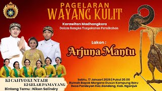 [LIVE] WAYANG KULIT KI CAHY KUNTADI || LAKON ARJUNA MANTU
