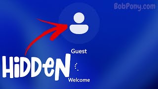 Enabling Hidden Guest Account In Windows 11/10