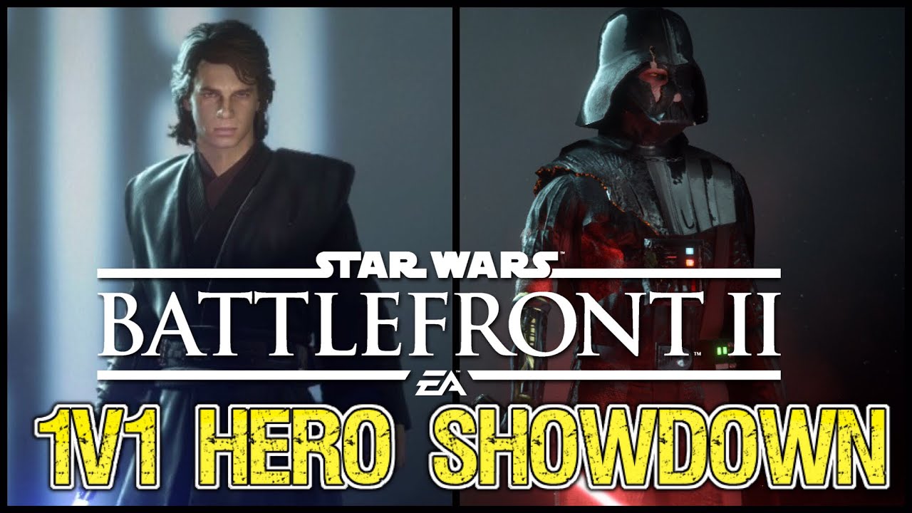 Star Wars Battlefront 2 | 1v1 Hero Showdown | Most Honorable Battle