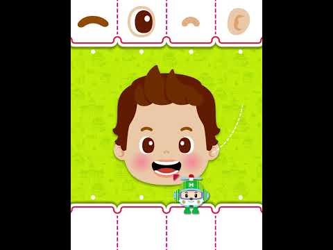 What Is On A Person's Face? #robocarpoli #shorts