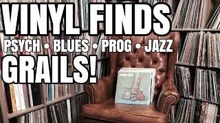 Vinyl Finds JUNE 2020: Grails! BLUES, Psych, Prog &amp; Jazz